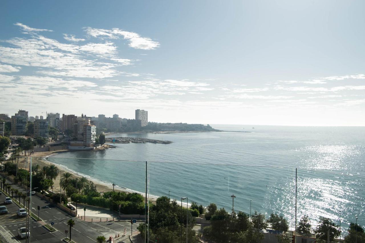 Modern Sea Front Jacuzzi Blue Sky Apartment อาลิกันเต ภายนอก รูปภาพ