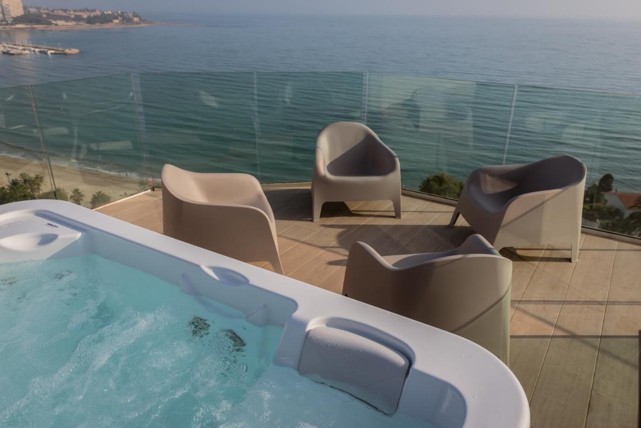 Modern Sea Front Jacuzzi Blue Sky Apartment อาลิกันเต ภายนอก รูปภาพ
